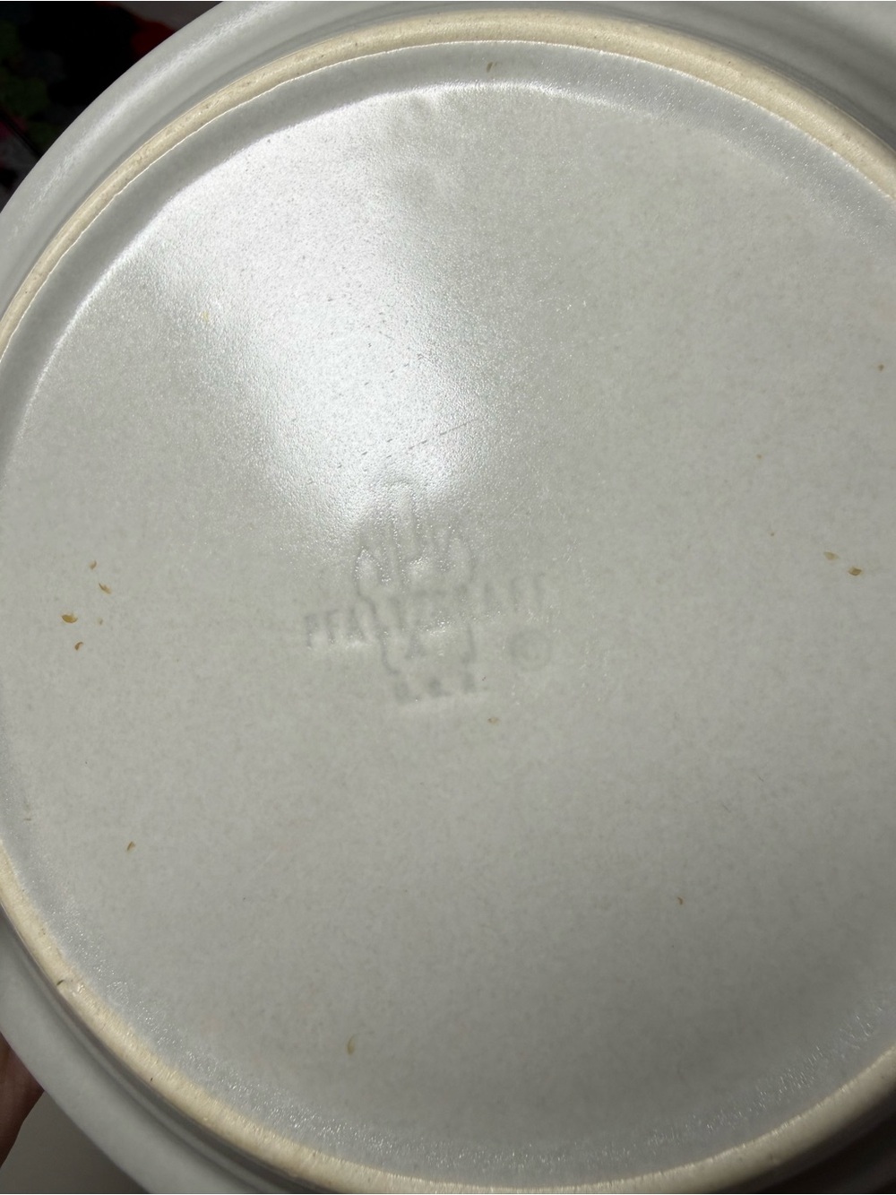 Pfaltzgraff Yorktown Stoneware Salad Plate with Blue Floral Design- Set of 8 - Picture 6 of 6